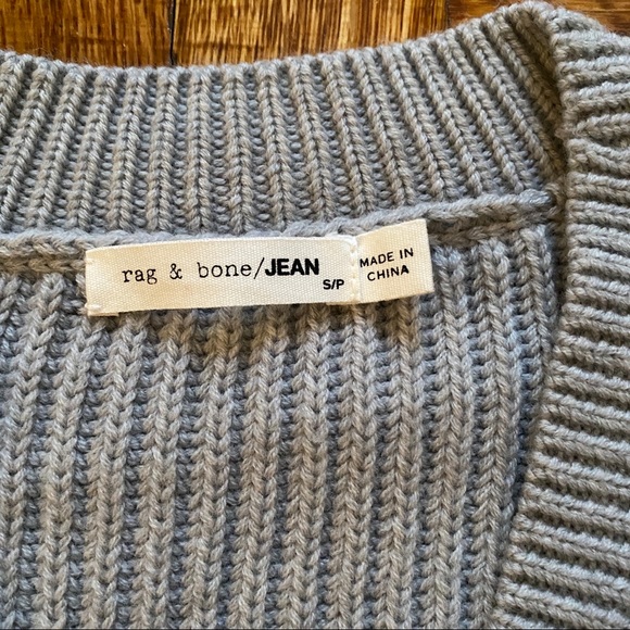 Rag & Bone Jean V-neck Super soft Sweater Size S - Picture 6 of 9
